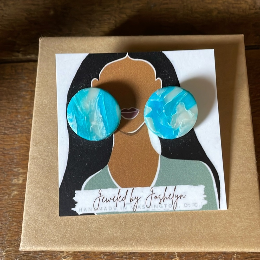 NEW: Resin Earrings made by "Jewelry by Joshelyn"